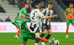 (ÖZET) KARTAL EVİNDE 2 PUAN BIRAKTI! Beşiktaş – Alanyaspor maç sonucu: 1-1